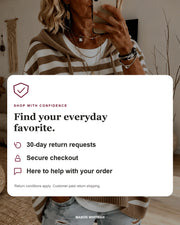 Mason Whitman shopping information: 30-day return requests, secure checkout and customer support. Conditions and customer-paid return shipping apply.