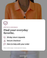 Mason Whitman shopping information: 30-day return requests, secure checkout and customer support. Conditions and customer-paid return shipping apply.