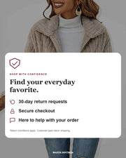 Mason Whitman shopping information: 30-day return requests, secure checkout and customer support. Conditions and customer-paid return shipping apply.