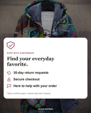 Mason Whitman shopping information: 30-day return requests, secure checkout and customer support. Conditions and customer-paid return shipping apply.