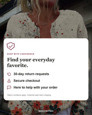 Mason Whitman shopping information: 30-day return requests, secure checkout and customer support. Conditions and customer-paid return shipping apply.