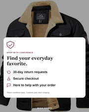 Mason Whitman shopping information: 30-day return requests, secure checkout and customer support. Conditions and customer-paid return shipping apply.