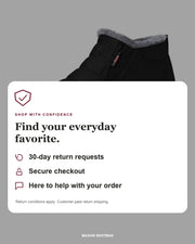 Mason Whitman shopping information: 30-day return requests, secure checkout and customer support. Return conditions and customer-paid return shipping apply.