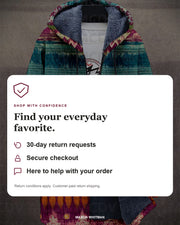 Mason Whitman shopping information: 30-day return requests, secure checkout and customer support. Conditions and customer-paid return shipping apply.