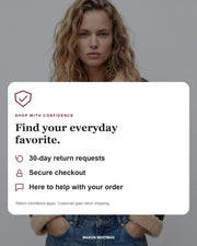 Mason Whitman shopping information: 30-day return requests, secure checkout and customer support. Conditions and customer-paid return shipping apply.
