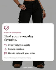 Mason Whitman shopping information: 30-day return requests, secure checkout and customer support. Return conditions and customer-paid return shipping apply.