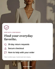 Mason Whitman shopping information: 30-day return requests, secure checkout and customer support. Return conditions and customer-paid return shipping apply.