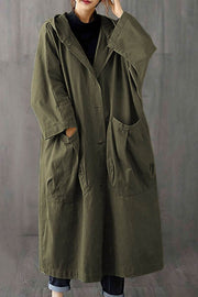 One Size Fits All Oversized Water-Resistant Windbreaker Jacket