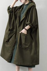 One Size Fits All Oversized Water-Resistant Windbreaker Jacket