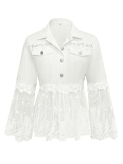 Sunnelace | Lace-Panel Jacket