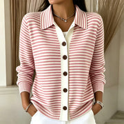 Wren | Striped Knit Cardigan