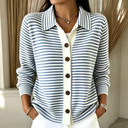 Wren | Striped Knit Cardigan