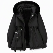 Women's Winter Faux Fur Padded Parka