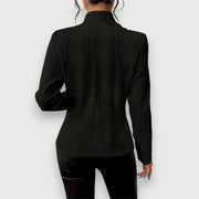 Loretta | Textured Button-Front Cardigan