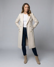 Emeline | Double-Breasted Longline Overcoat
