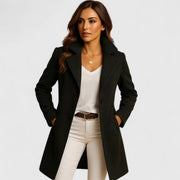 Blanche | Tailored Notch-Lapel Long Coat