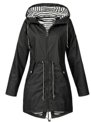 Rosalind | Hooded Rain Coat