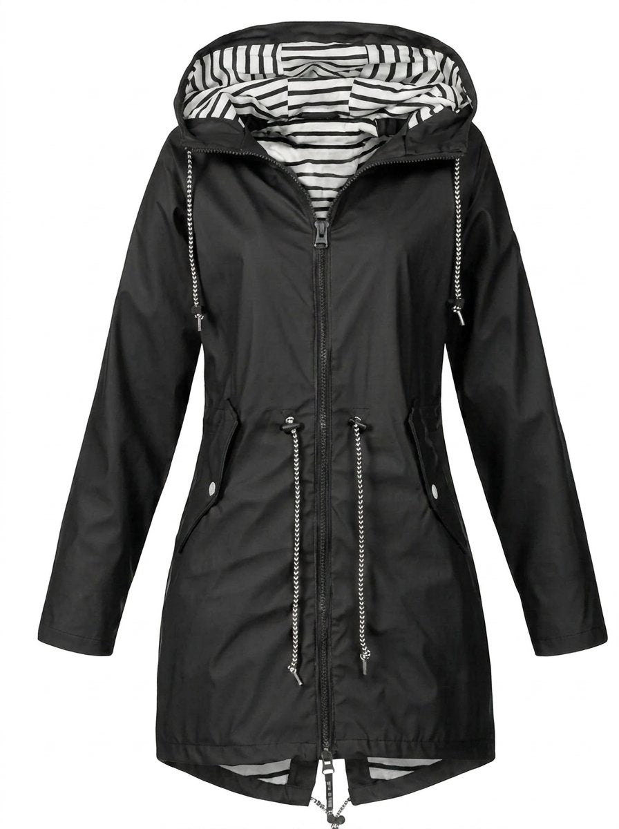 Rosalind | Hooded Rain Coat