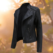 Valentina | Moto-Style Zip-Up Jacket