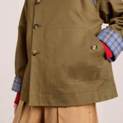 Lorna | Oversized Double-Breasted Utility Coat