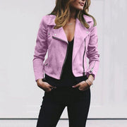 Giselle | Zip-Up Moto Jacket