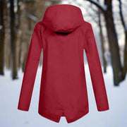 Lorraine | Hooded Waterproof Longline Rain Jacket