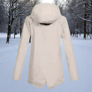 Lorraine | Hooded Waterproof Longline Rain Jacket