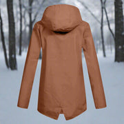 Lorraine | Hooded Waterproof Longline Rain Jacket